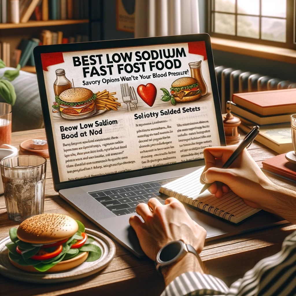 Best Low Sodium Fast Food: Savory Options That Won’t Spike Your Blood Pressure